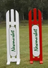 Mål/Startskärmar med reklam